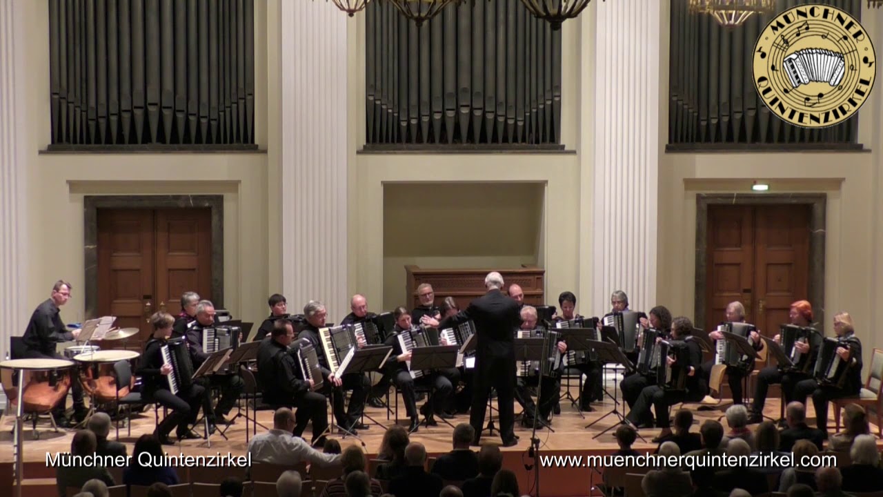 Paul Kühmstedt - Drei Impressionen -1- Marsch - Akkordeonorchester 