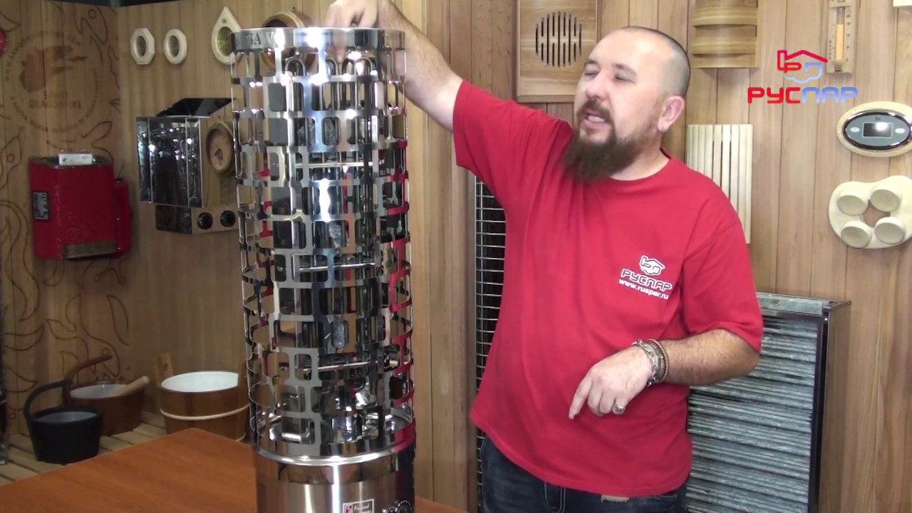 Электрокаменка SAWO Tower Aries.
