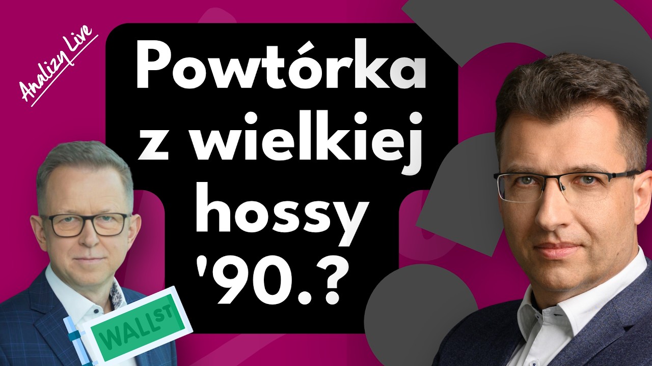 Hossa jak w latach 90.? AI, Fed, Wall Street i GPW w II połowie 2026 | Analizy LIVE