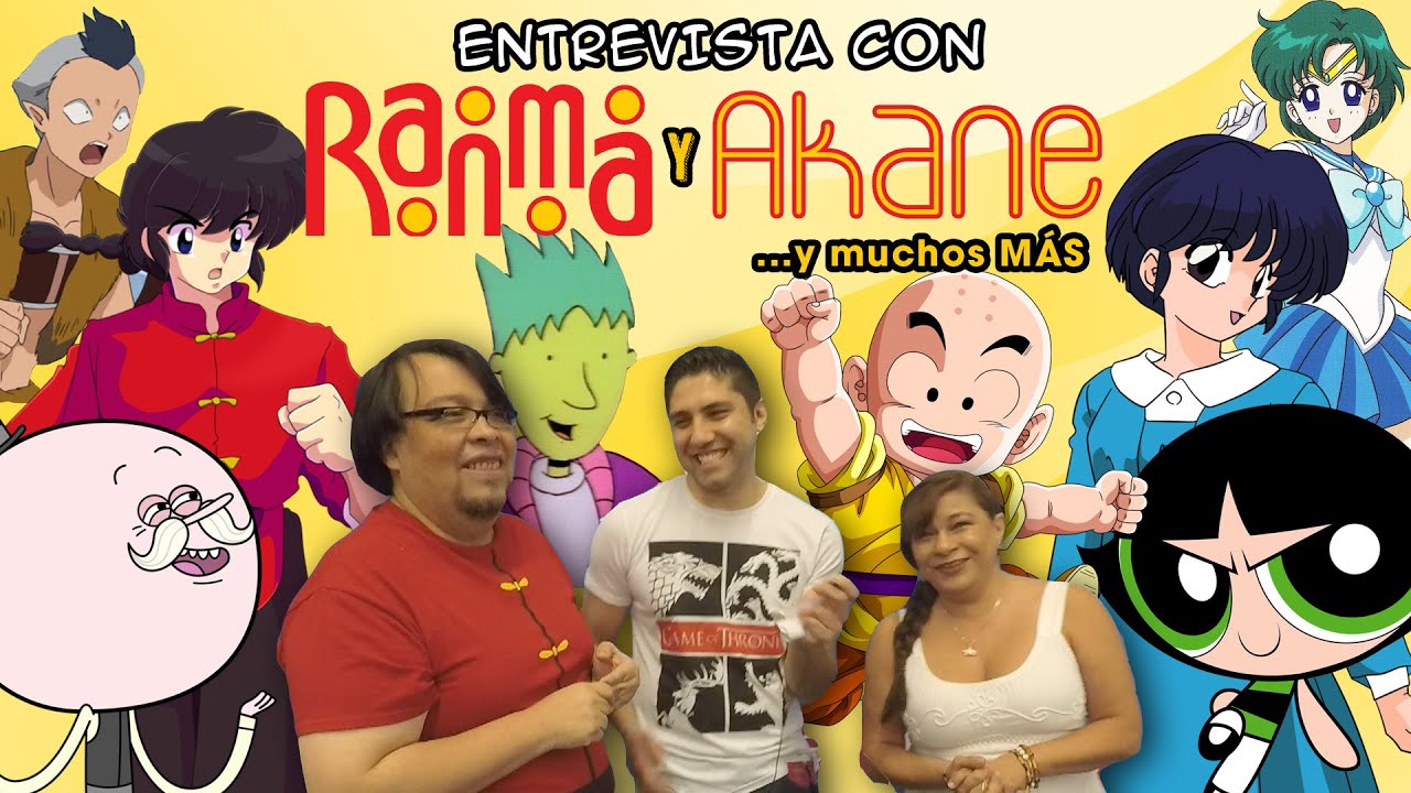 Entrevista con CARLOS HUGO HIDALGO y ROSSY AGUIRRE, las voces de RANMA, AKANE, BELLOTA y muchos más
