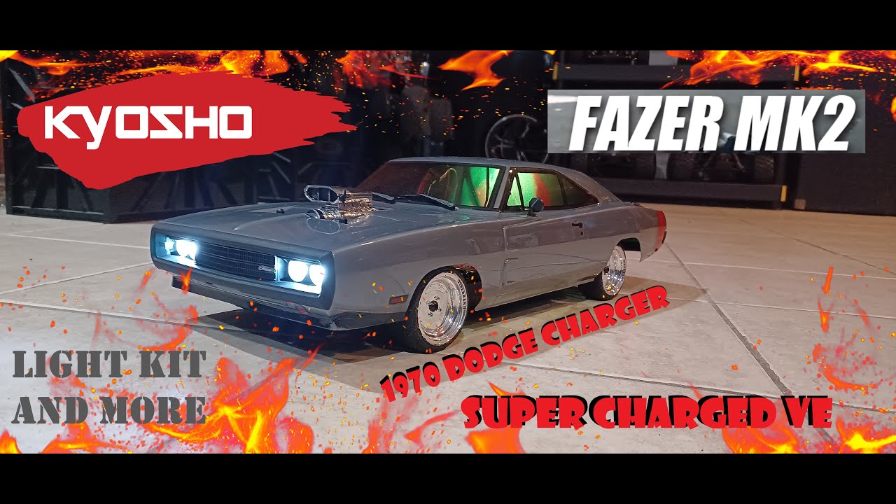 Kyosho Fazer MK2 1970 Charger LED Light it UP