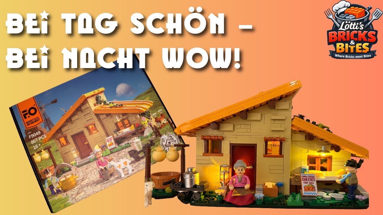 Farmstead Cheese House (F9049) 🧀🏡 | Detailreiche Klemmbaustein-Alternative im Review