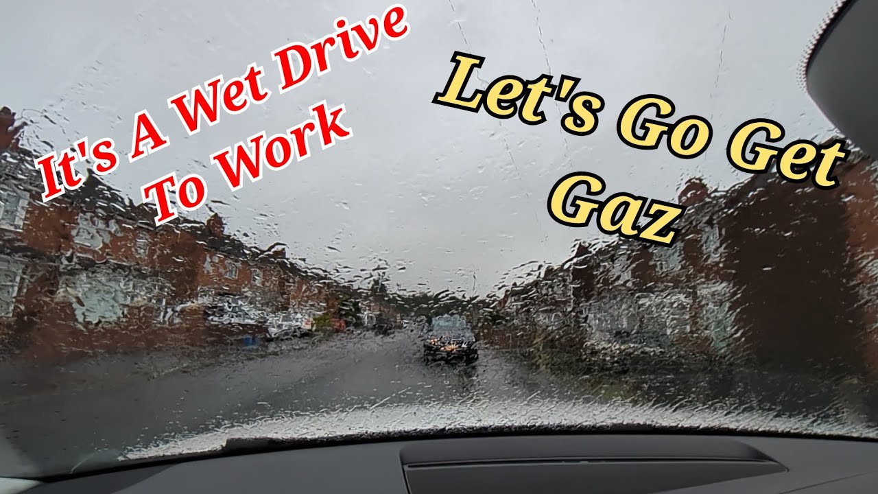 A Cold Wet Drive To Work On A Tuesday #drive #scunthorpe #audi