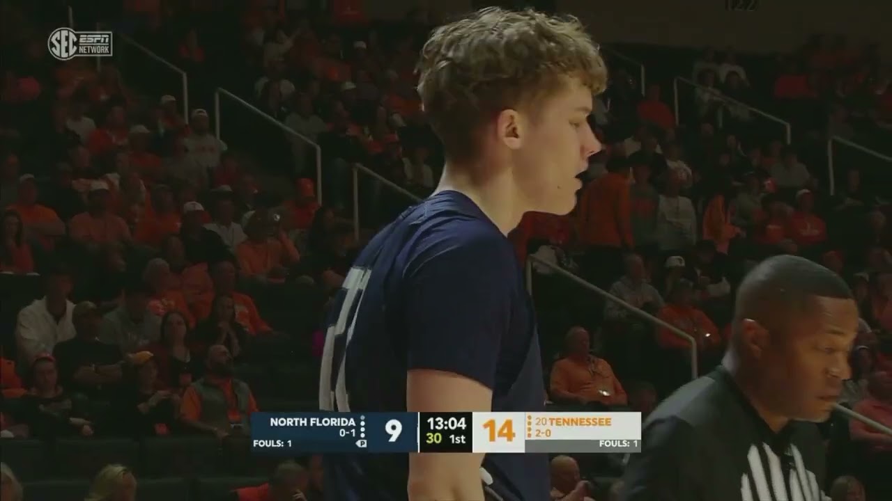 2025 Tennessee vs Northern Florida | Tennessee Vols Basketball