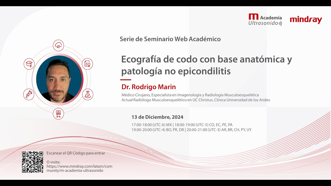 [M Academia Ultrasonido] - Ecografía de codo con base anatómica y patología no epicondilitis