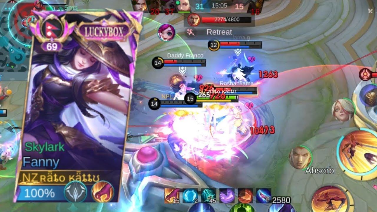 FANNY INSANE DAMAGE (BEST ROTATION)