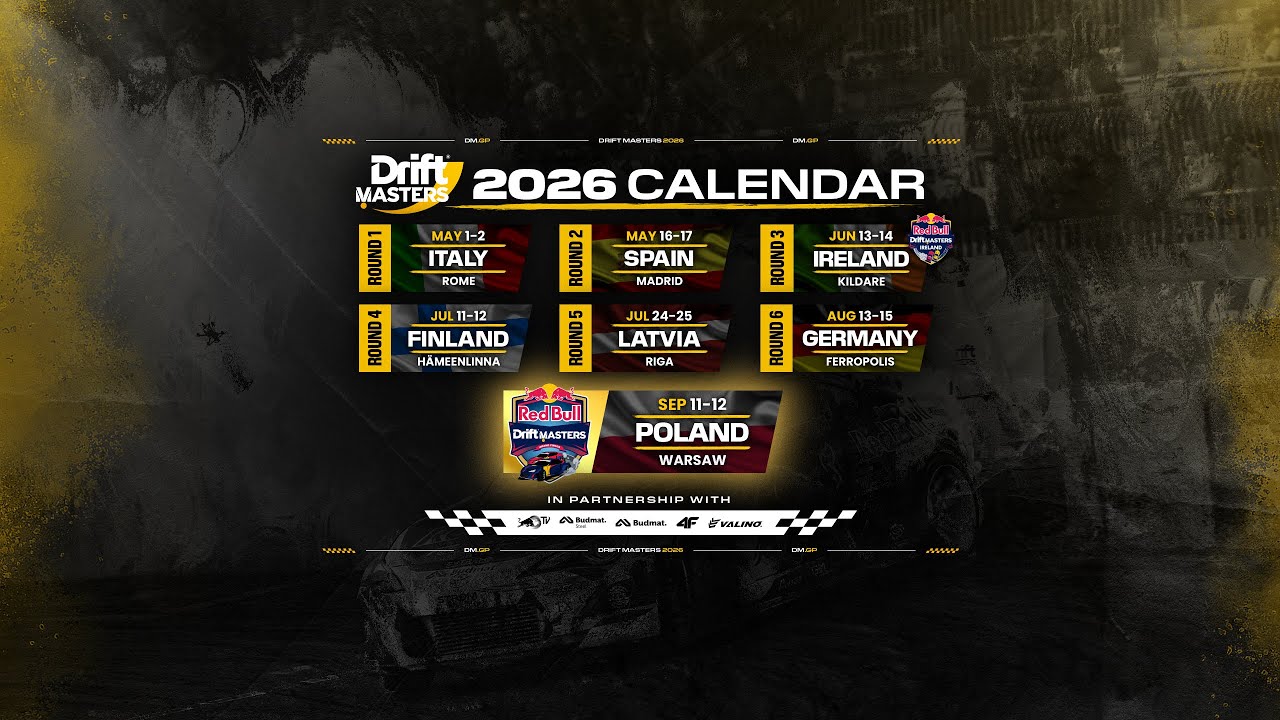 Drift Masters 2026: самый масштабный сезон начинается здесь