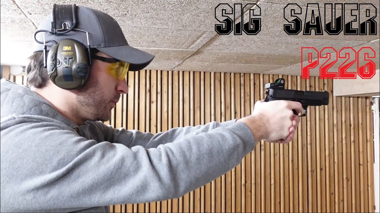 SIG Sauer P226 (9x19mm) // Schusstest
