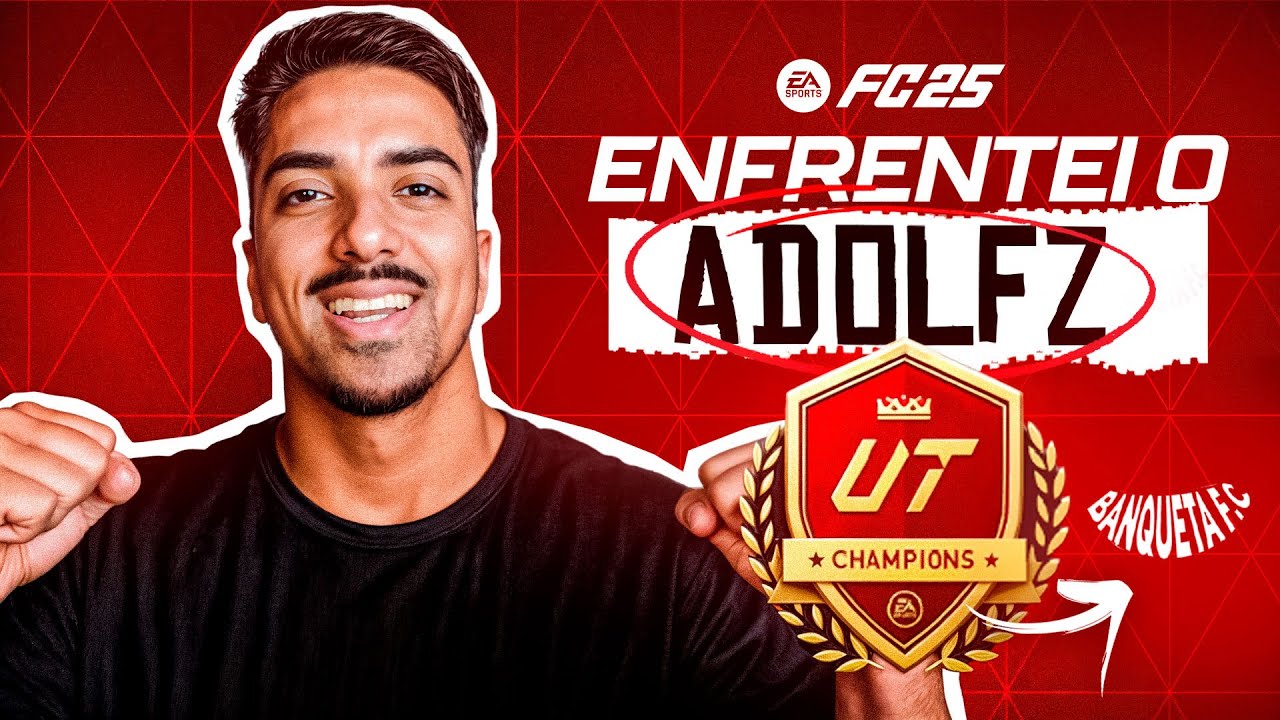 FC 25 - ENFRENTEI O ADOLFZ NO FUT CHAMPIONS 🔥 RODRIGÃO vs ADOLFZ 🔥