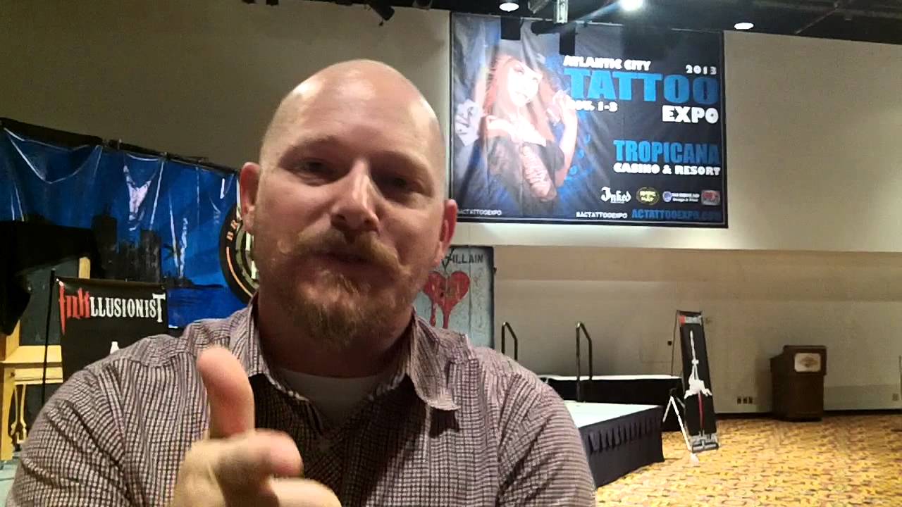 Jon Henderson of Good Time Tricycle Productions at the Atlantic City Tattoo Expo