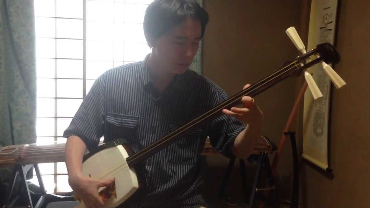 jongara rokudan slow version 六段　津軽三味線　ゆっくり