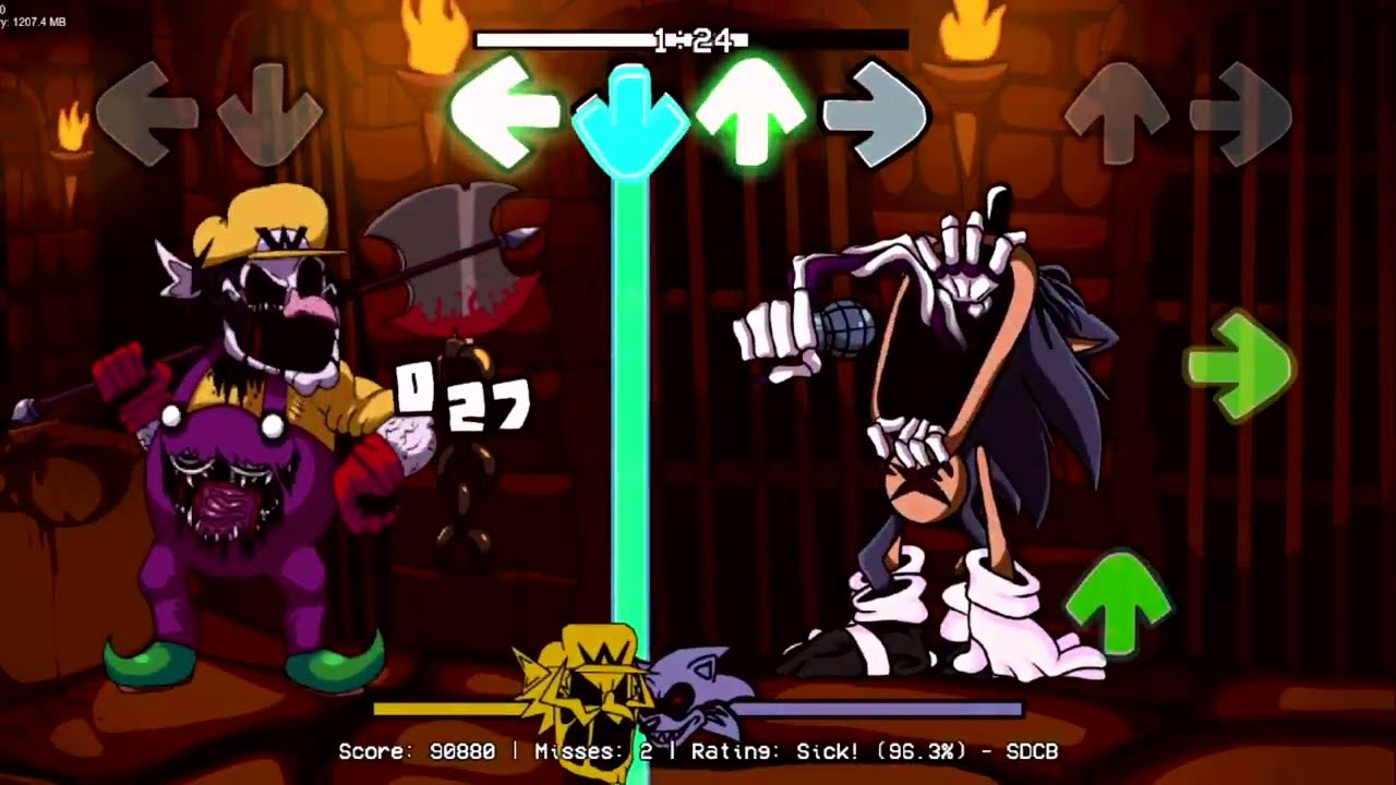 The Executioner - Lord X vs Wario NOTMK Playable | Friday Night Funkin'