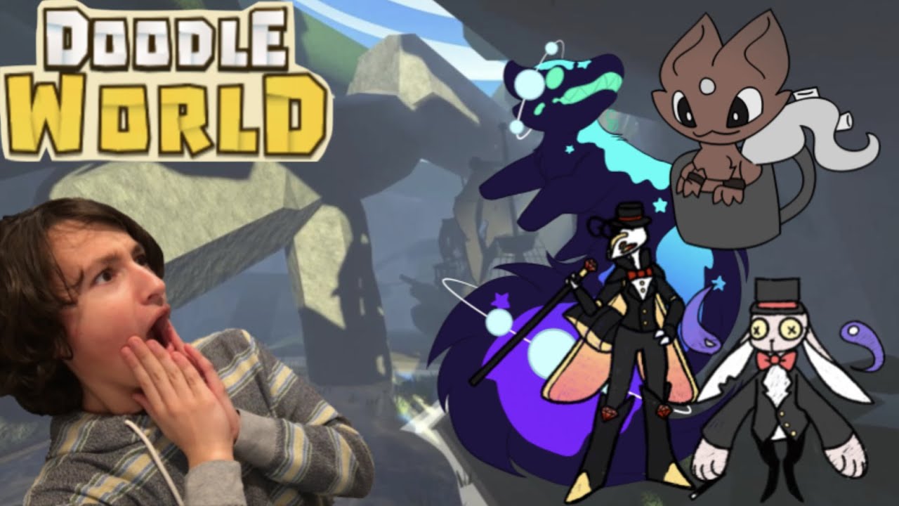 Reacting to YOUR Fanmade Doodles! (And Skins) | Doodle World