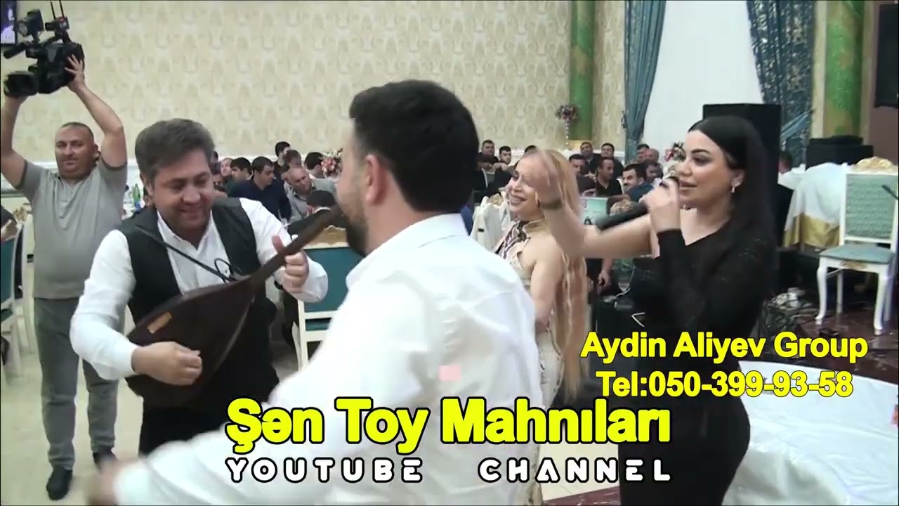 şen toy mahnıları oxuyan Aygün xanım   sintez Aydin Aliyev   sazmen Tural   popuri