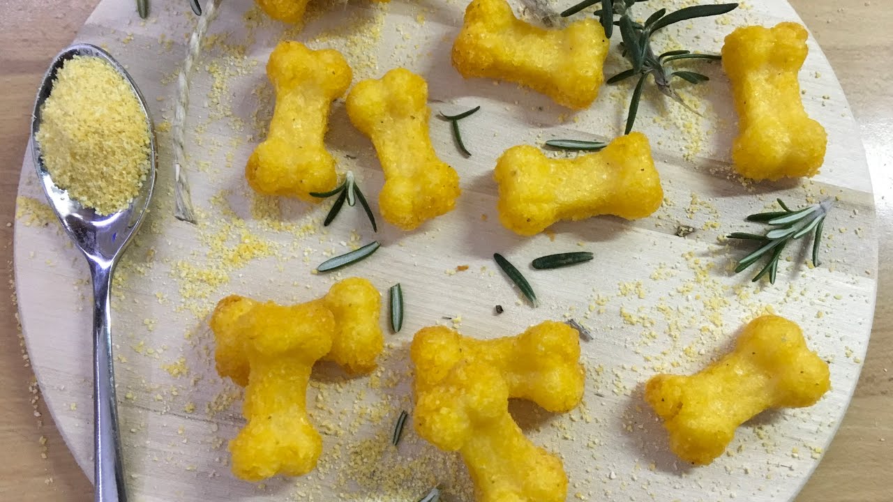 Snack per cani - Snack di polenta croccante- Sfizi a 4 zampe 🐾🐾