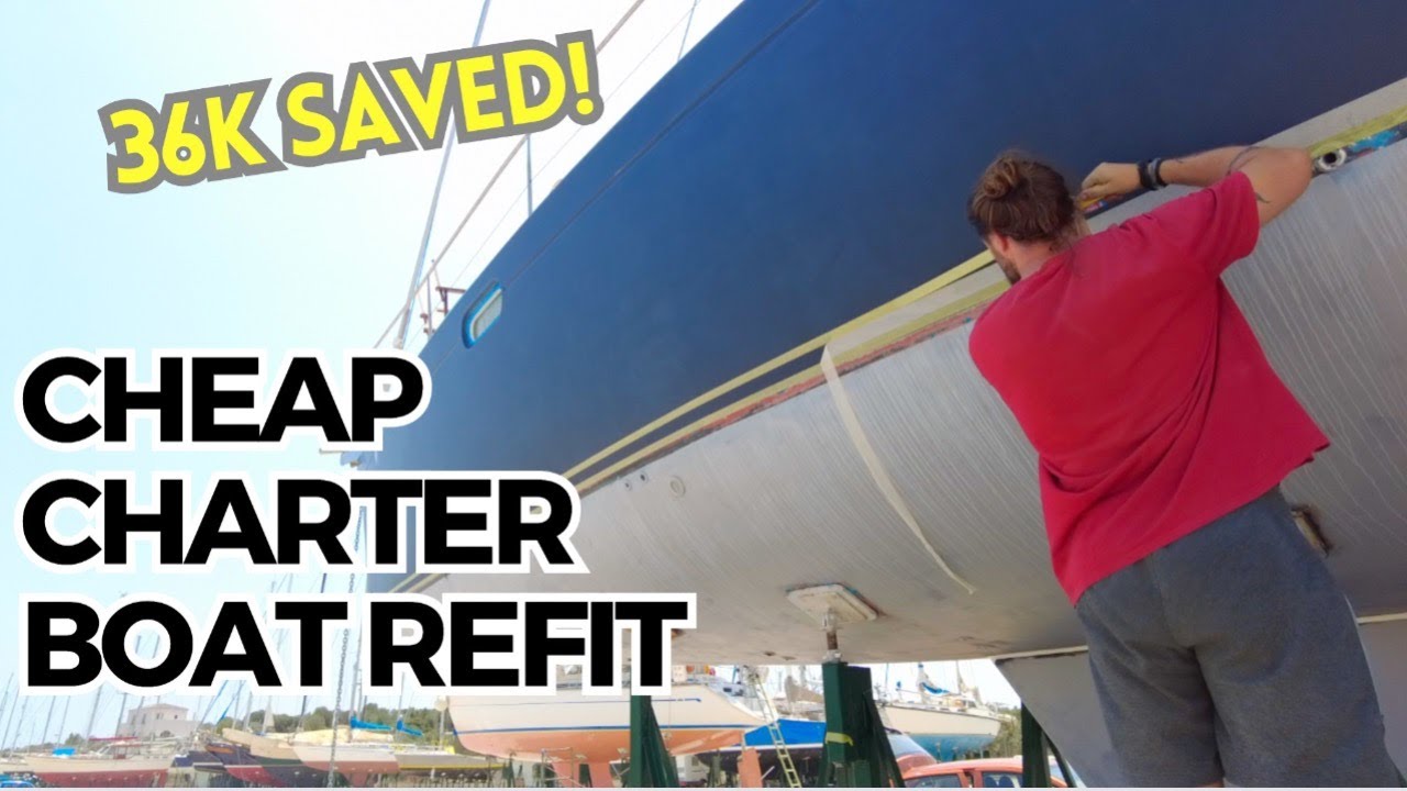 CHEAP Charter Boat REFIT Project - 36K USD saved with DIY