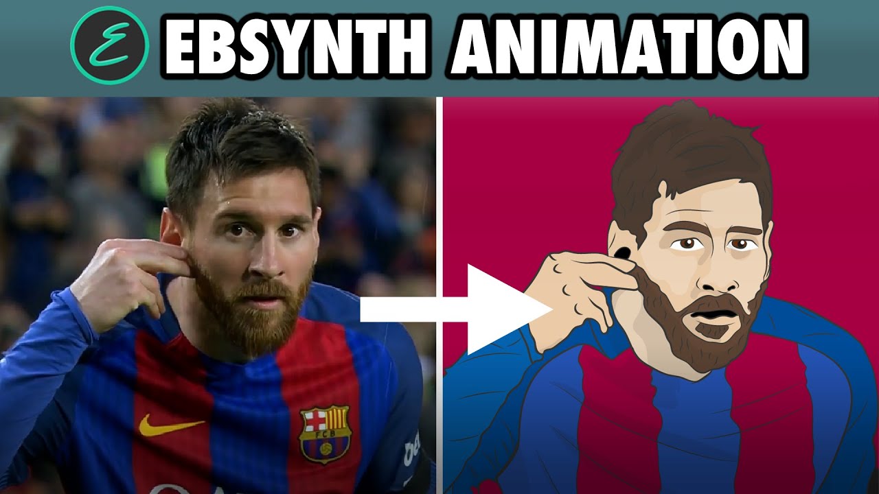 How to turn VIDEOS into CARTOONS using a FREE AI! 😱 | EbSynth + Adobe Tutorial | Elliano_