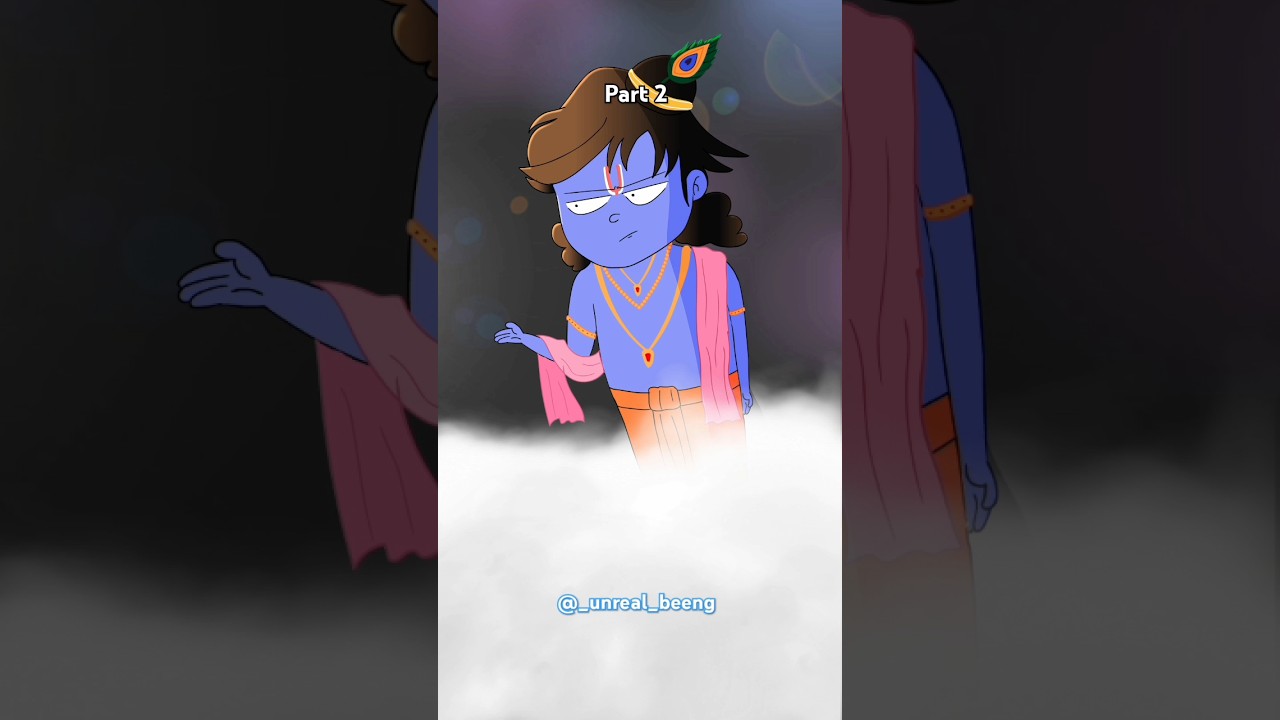 Bhagwan ji personal kyu ho re ho 🥺| Funny Animation| #janmashtami #krishna #premanandjimaharaj
