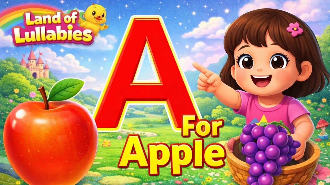 Learn ABC with Fun 🎉 | Alphabet Song for Kids | A B C Learning for Toddlers | Land of Lullabies