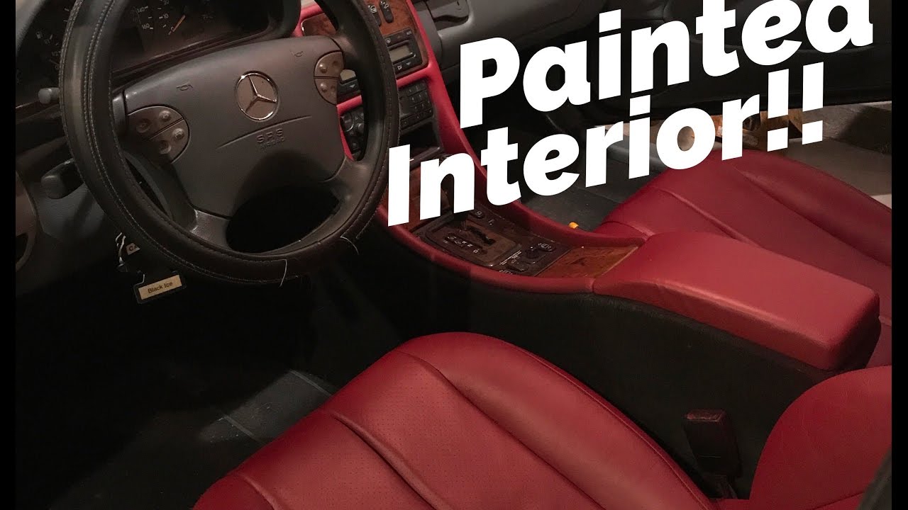 DIY PAINTING CAR SEATS DIFFERENT COLOR !!
