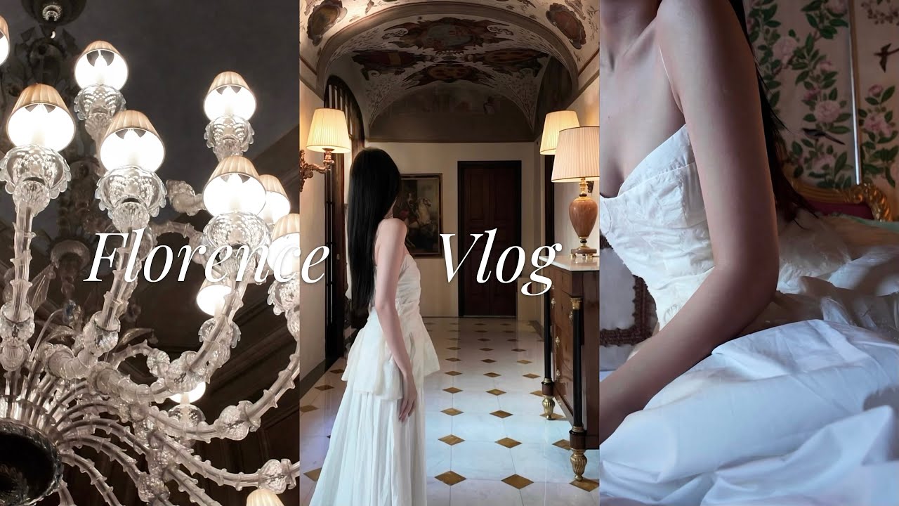 佛羅倫薩四季⚜️體驗貴族的一天啦 | $4000美金一晚住進美第奇家族宅邸 | 在最美畫廊套房擁有專屬天頂畫 | 獨享一整片私人花園 | Italo法拉利高鐵頭等艙