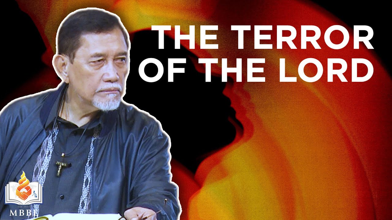The Terror of the Lord - Dr. Benny M. Abante, Jr.