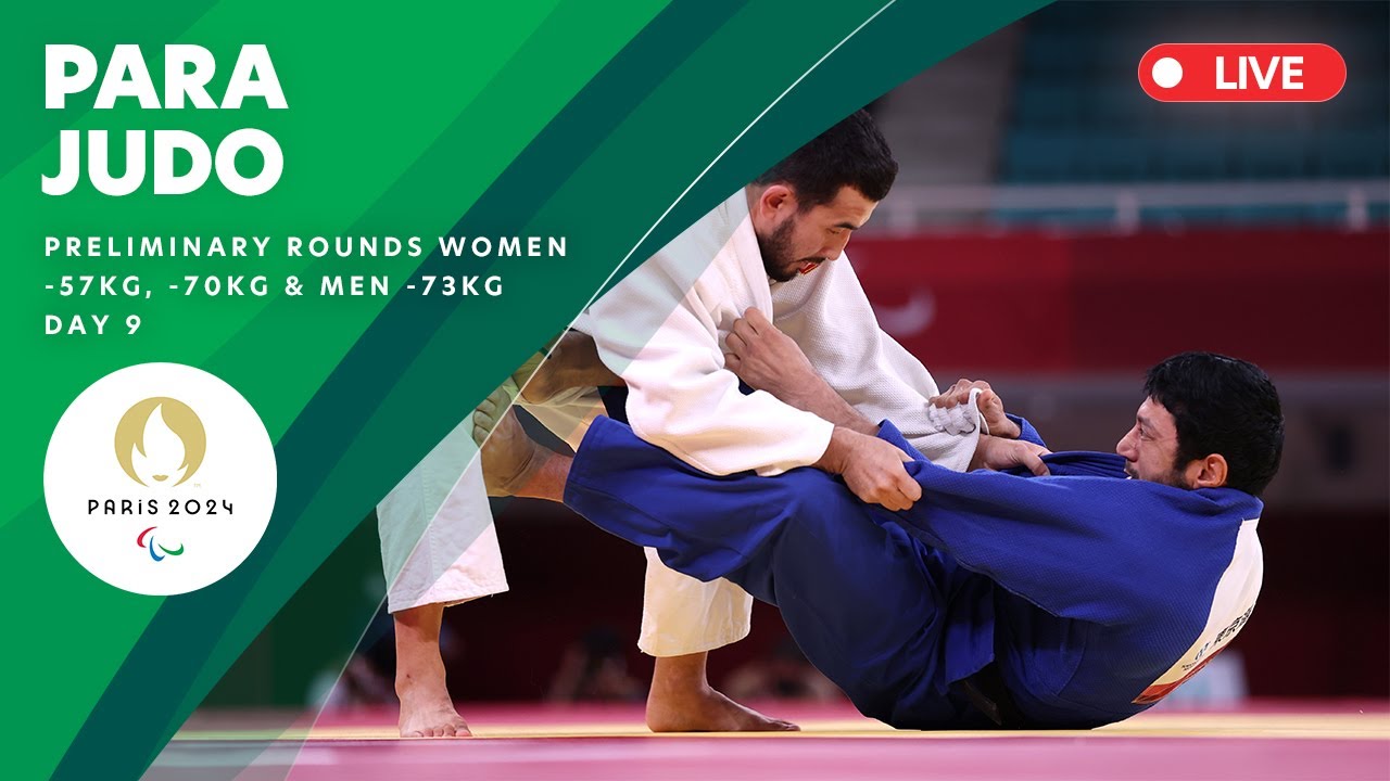Para Judo - Women's -57kg, -70kg & Men's -73kg Finals | Day 9 | Paris 2024 Paralympics