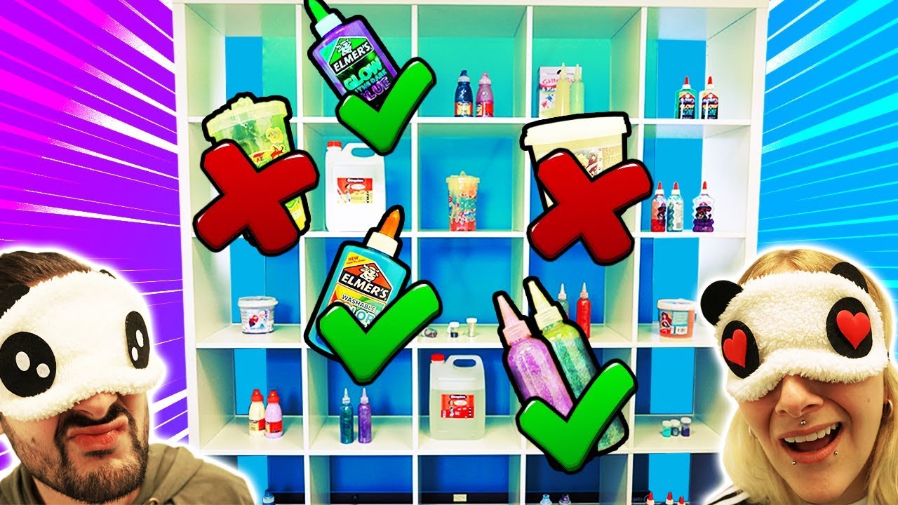 WÄHLE NICHT DAS FALSCHE IKEA FACH BLIND SLIME CHALLENGE! Wer macht besseren Schleim? Kaan VS. Nina