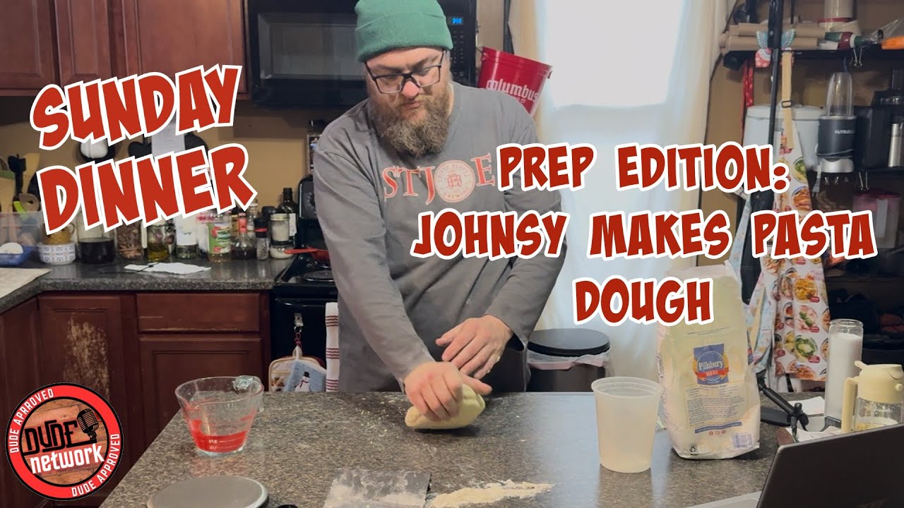 Воскресный ужин начинается с теста | Свежая паста в стиле Dude Network