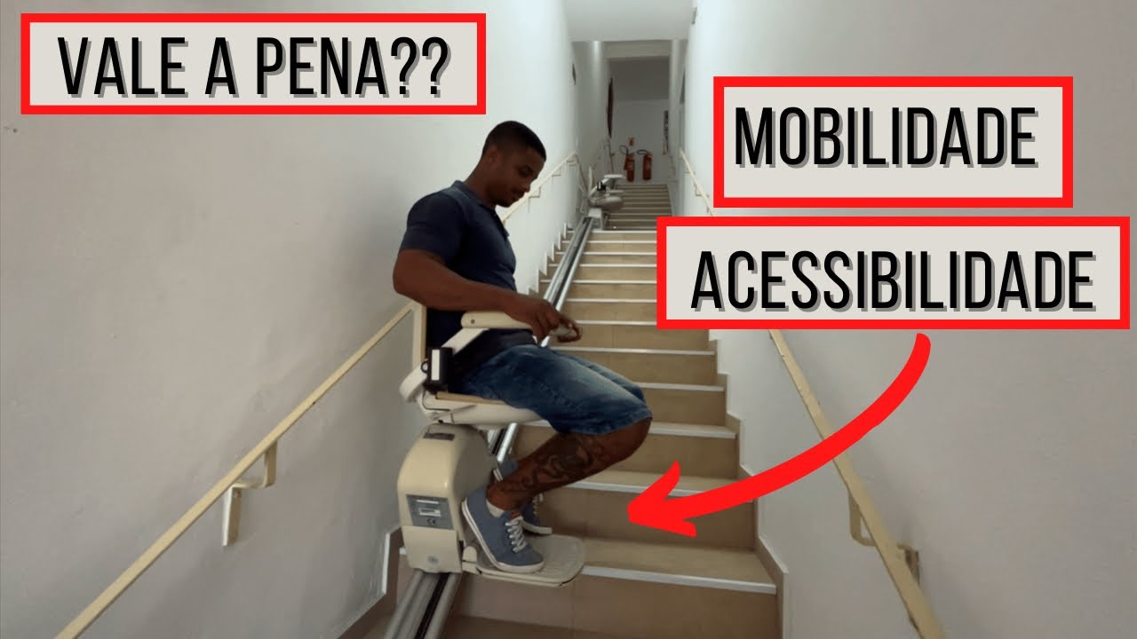 Conhece a Cadeira Elevatoria? Equipamento importante para acessibilidade