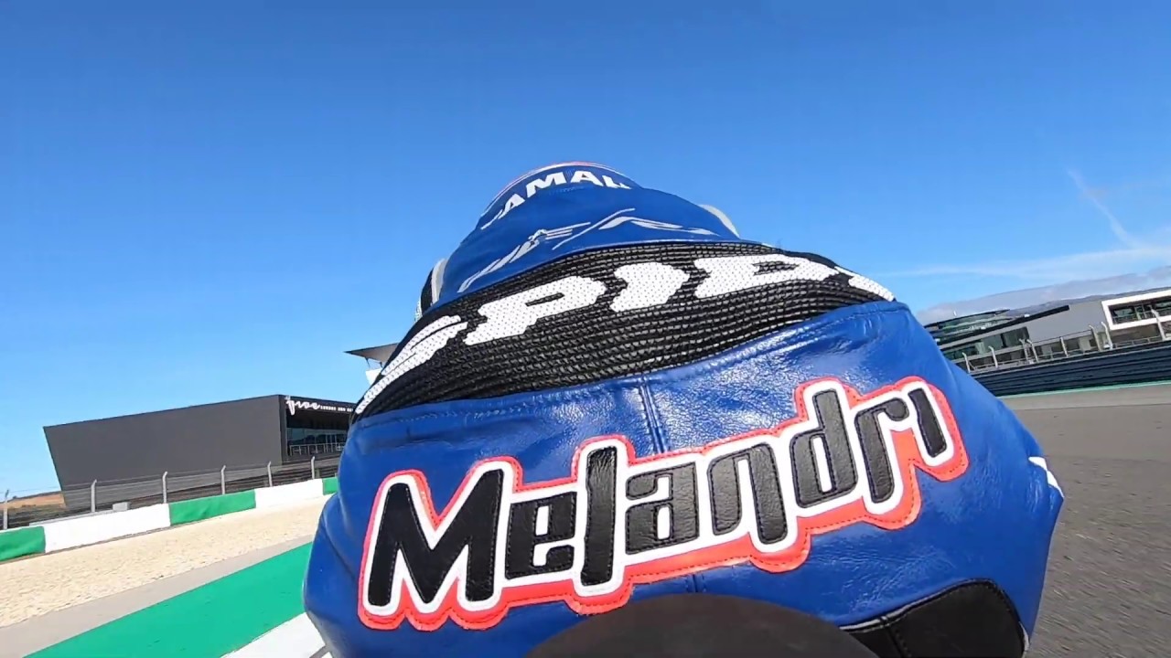 Marco Melandri ON BOARD PORTIMAO YAMAHA R1 FACTORY SUPERBIKE  winter test SBK
