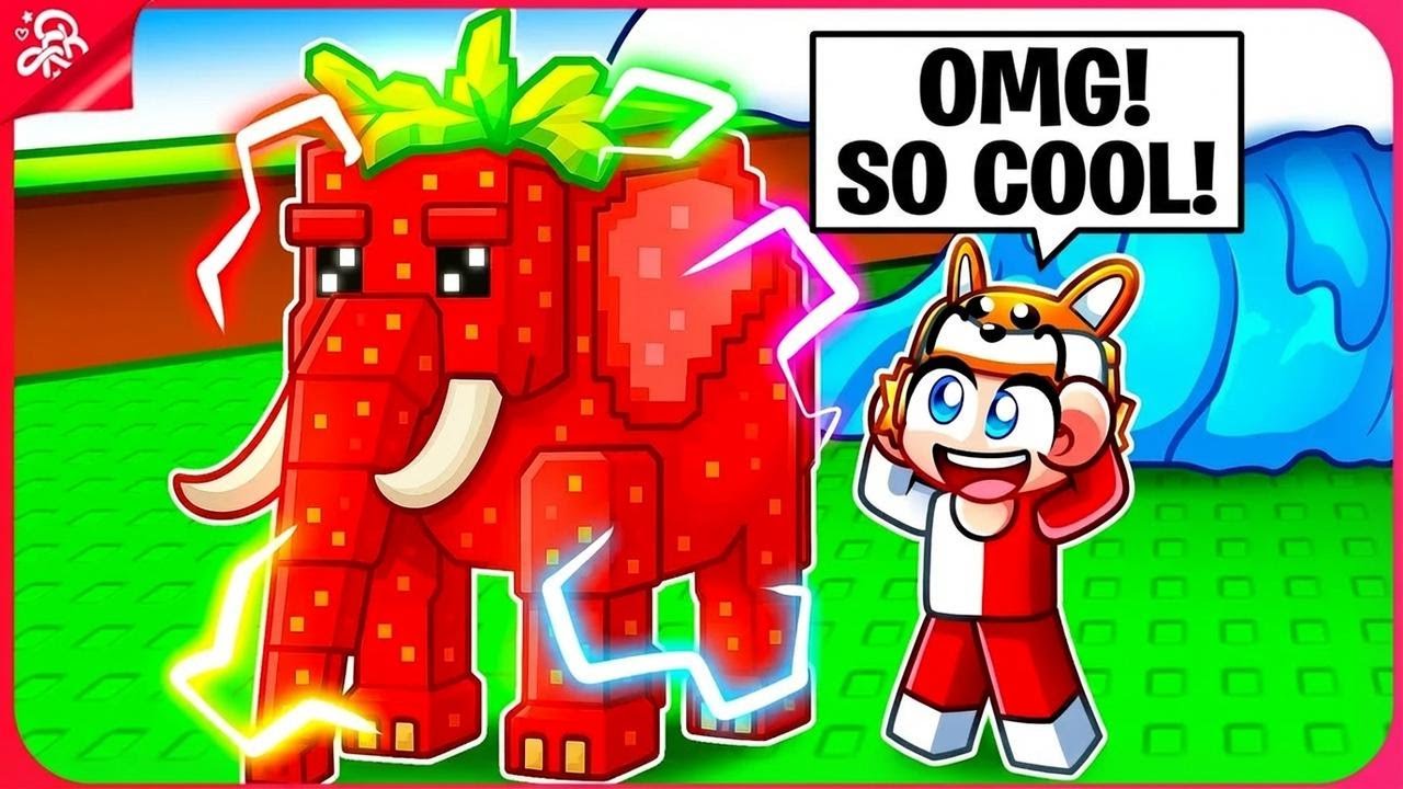 ELEFANTE STRAWBERRY Survives the TSUNAMI of Brainrots—No Admin Tricks!