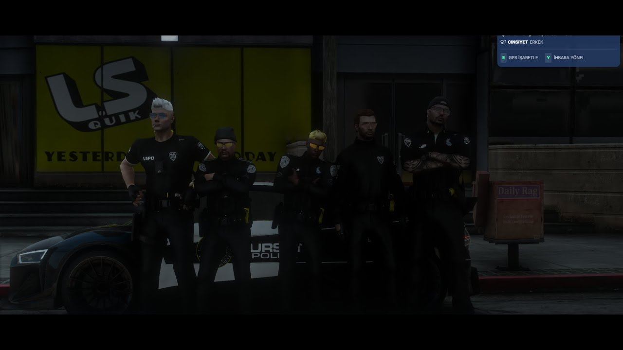 BELKİDE SİZ KÖTÜSÜNÜZ? #lspd #fivem #lspdtr