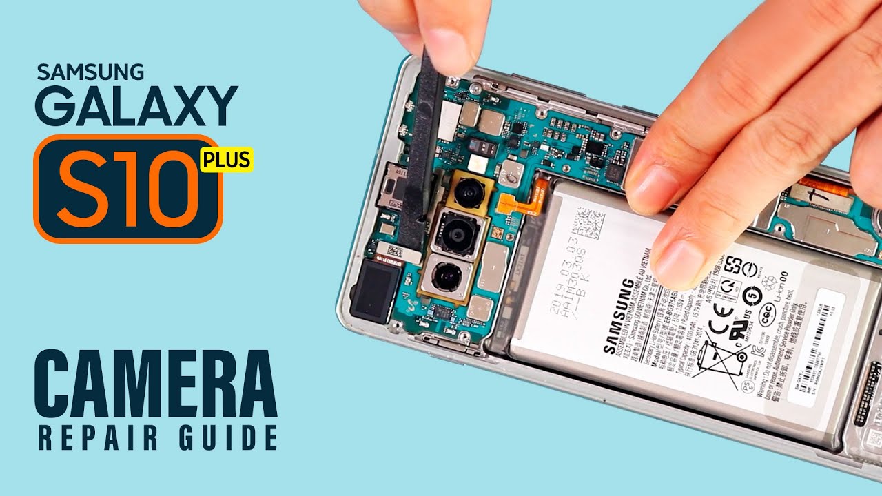Замена камеры на Samsung Galaxy S10 Plus: передняя | задняя
