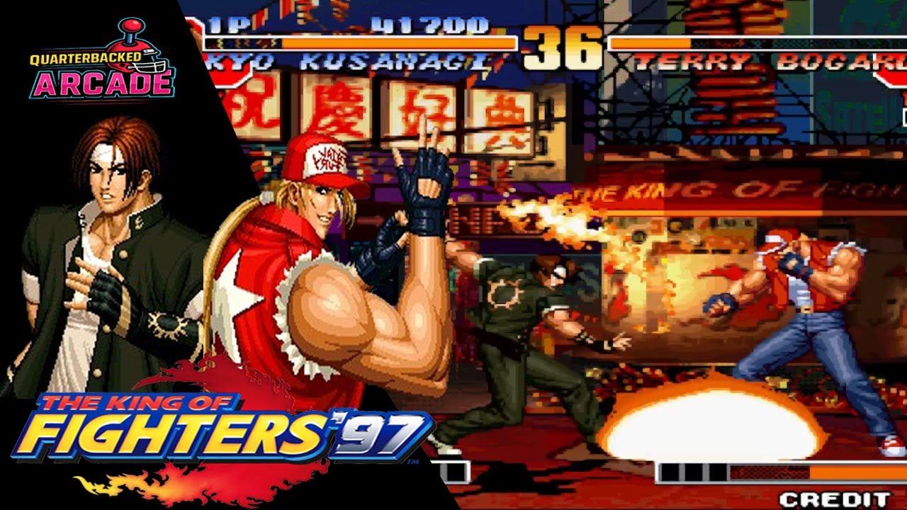 KOF 97 Gameplay | Kyo Kusanagi vs Terry Bogard | Classic Arcade Fighting Match