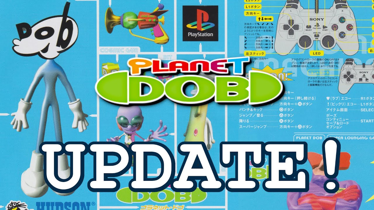 Planet Dob Update Video: Addressing Cosmic Surfin’ and New ENDING Cutscenes??