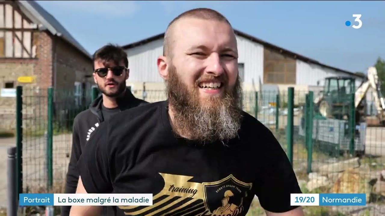 Anthony Boscher boxe malgr&eacute; la maladie