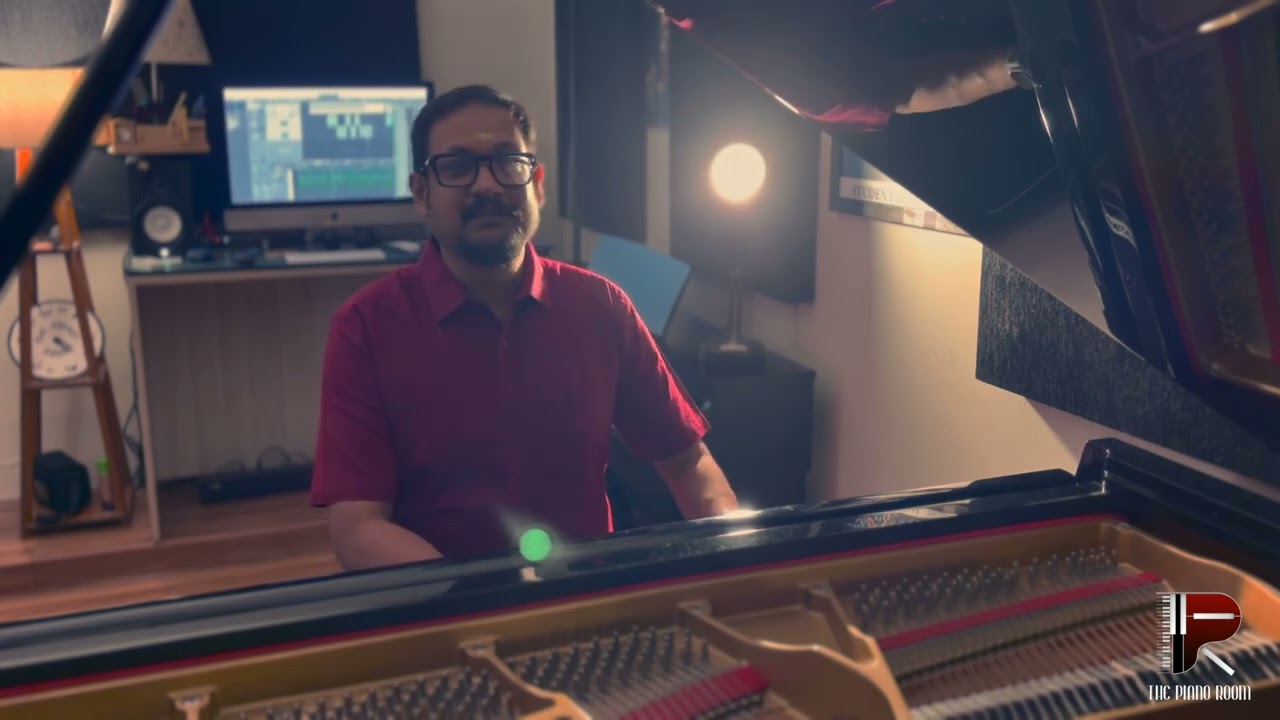 Sreeragamo | Pavithram | Sharath | O N V Kurup | Rishikesh Hari | The Piano Room