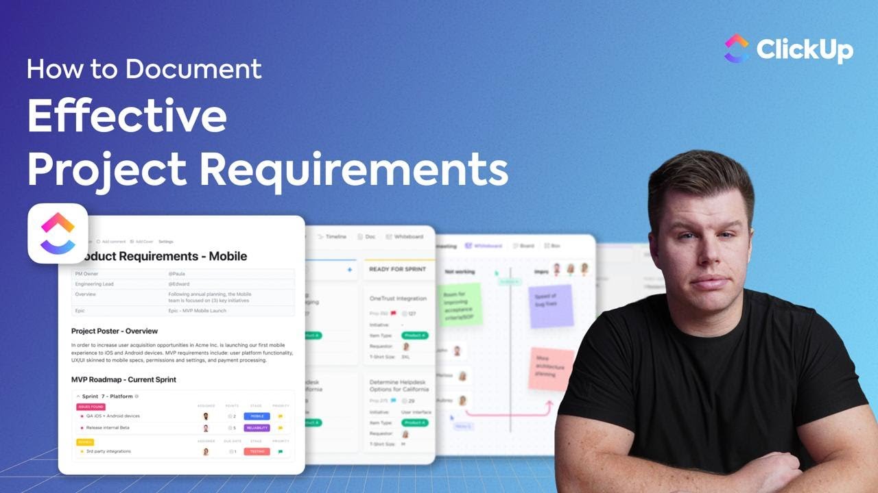 Projects Going Off Track? Learn How to Document Requirements Effectively | ClickUp