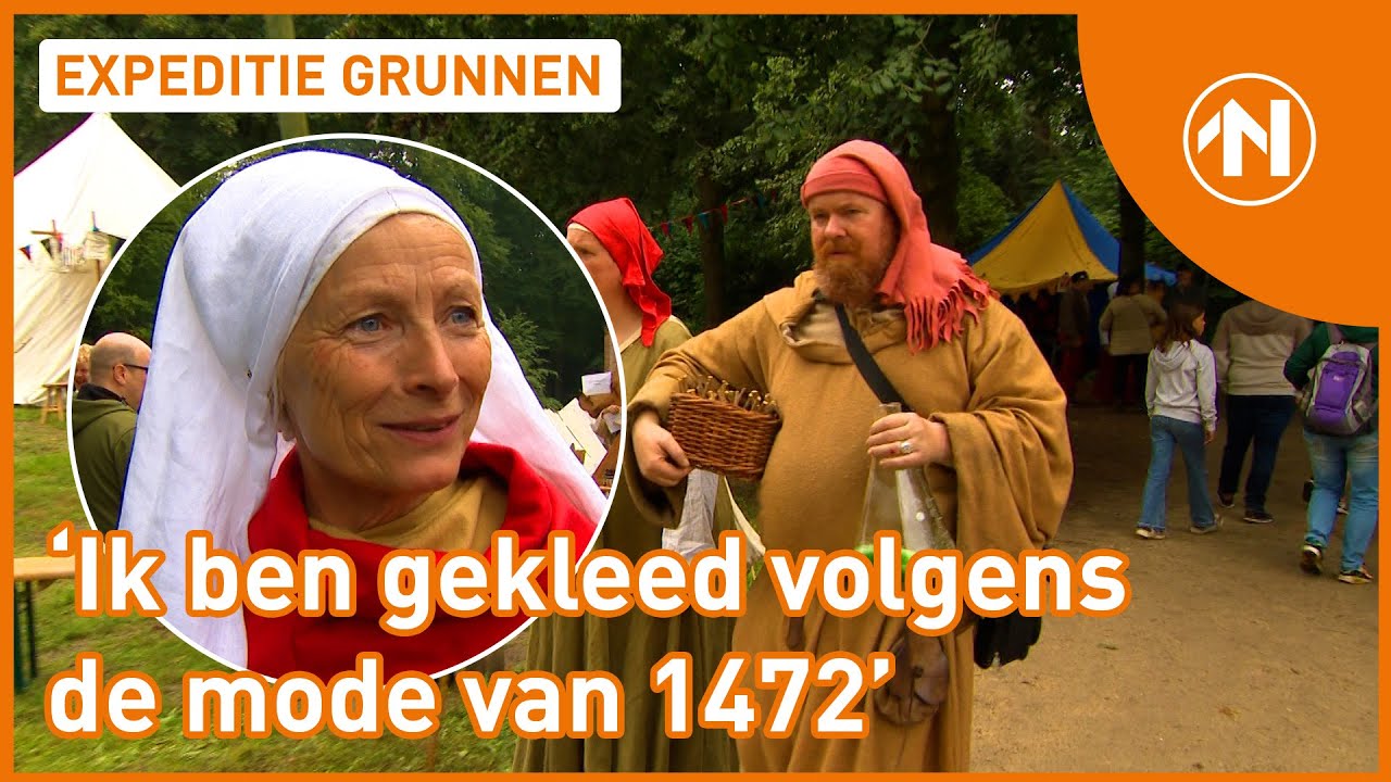 Ronald reist terug in de tijd tijdens Middeleeuws Ter Apel