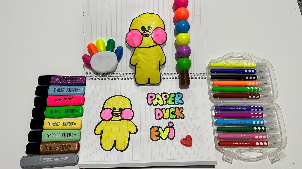 PAPERDUCK EVİ YAPIYORUZ !! DEFTERİMİZE YENİ EV GELİYOR !! EVİN GİRİŞİ !!