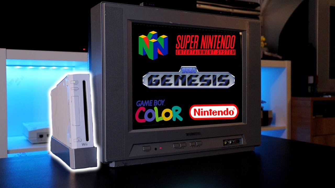 Excellent CRT Emulation w/ Nintendo Wiii