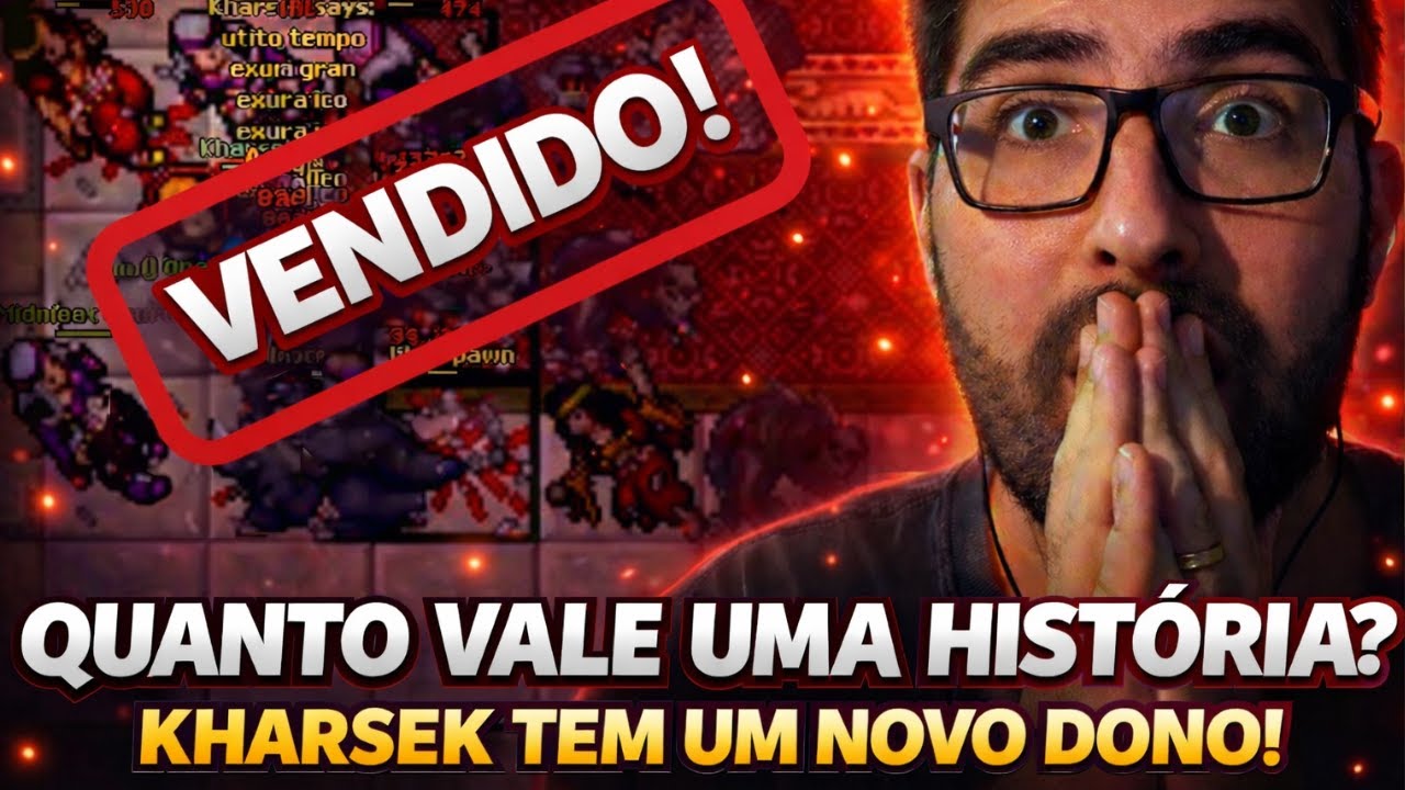 É OFICIAL! UMA DAS MAIORES LENDAS DO TIBIA TEM UM NOVO DONO