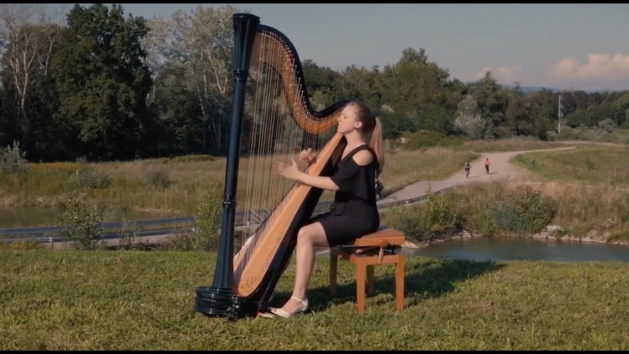 Scarlatti Sonata K208 // Esther Sévérac, Harp