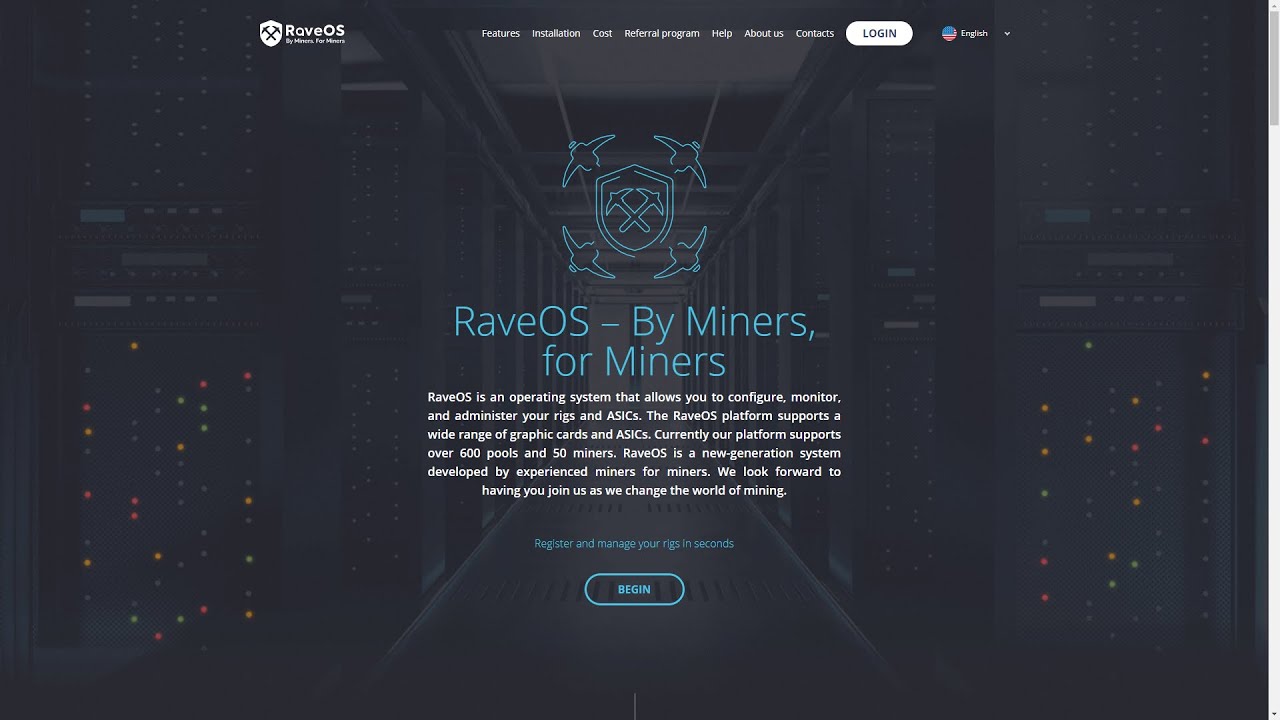 RaveOS MEJOR sistema operativo para MINAR? instalación y configuración!