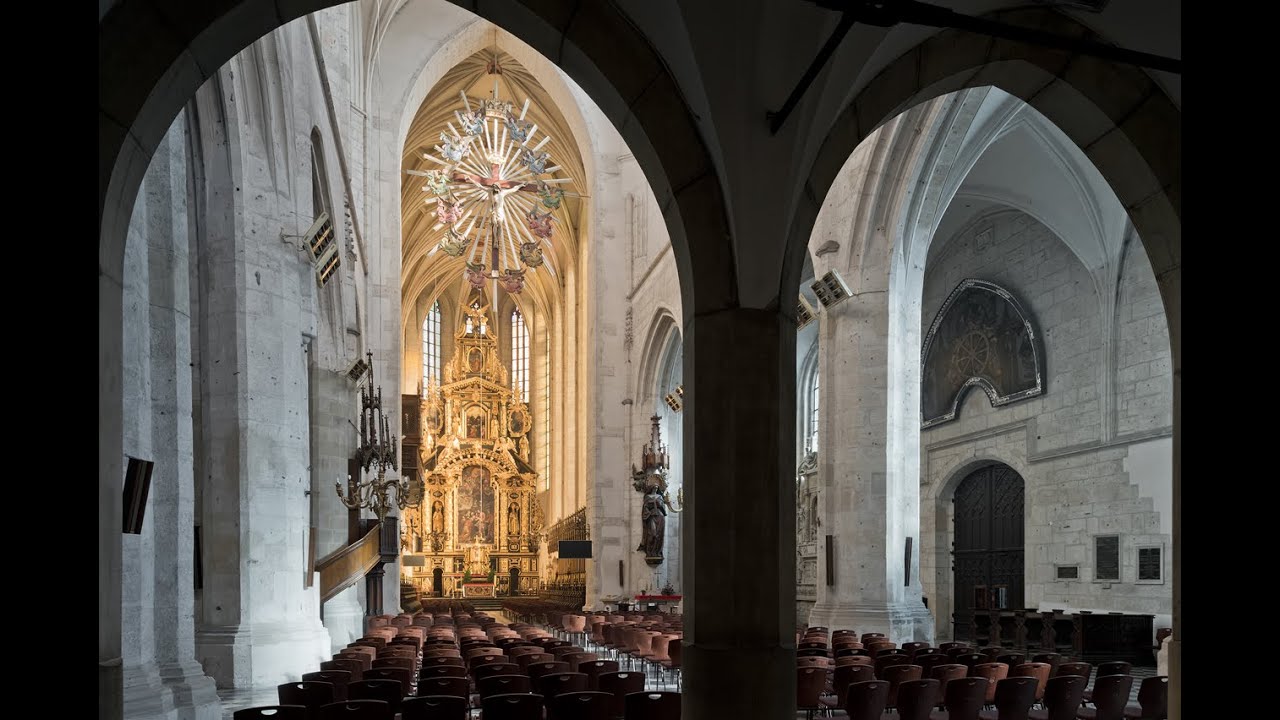 Kościół św. Katarzyny / Saint Catherine's Church from DJI Phantom 2