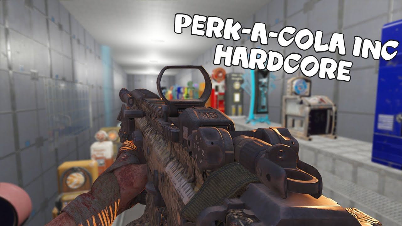 PERK A COLA INC. HARDCORE - BLACK OPS 3 CUSTOM ZOMBIES