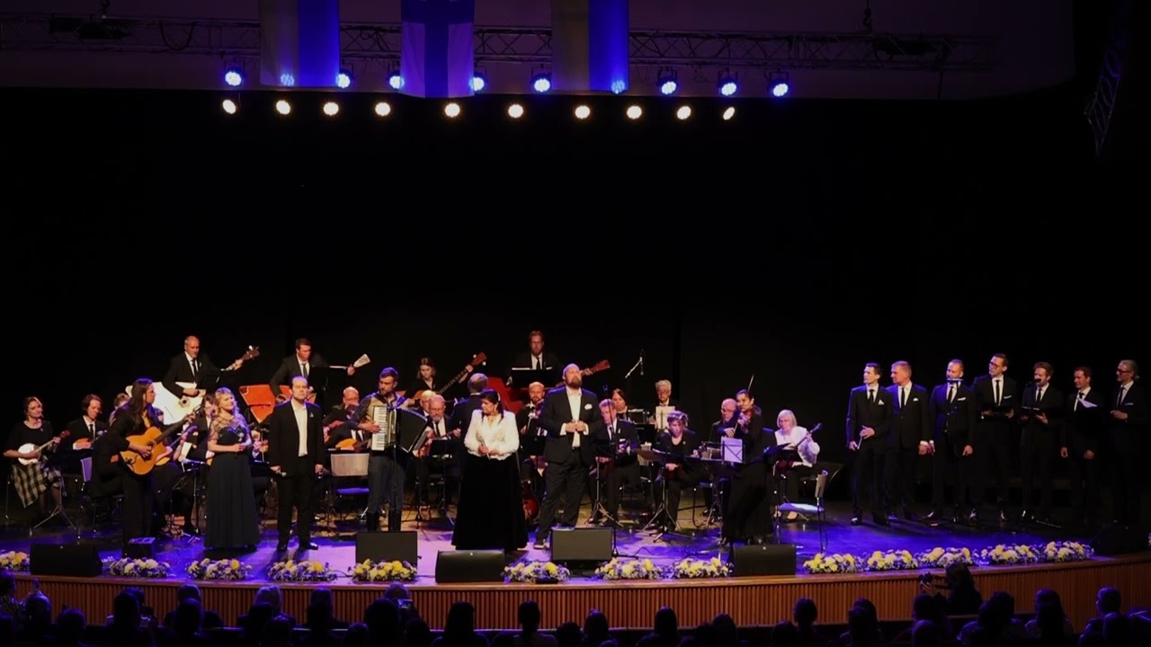 Finlandia-hymni - HBO & vierailijat - Tukikonsertti Ukrainalle Kulttuuritalo 28.5.2022
