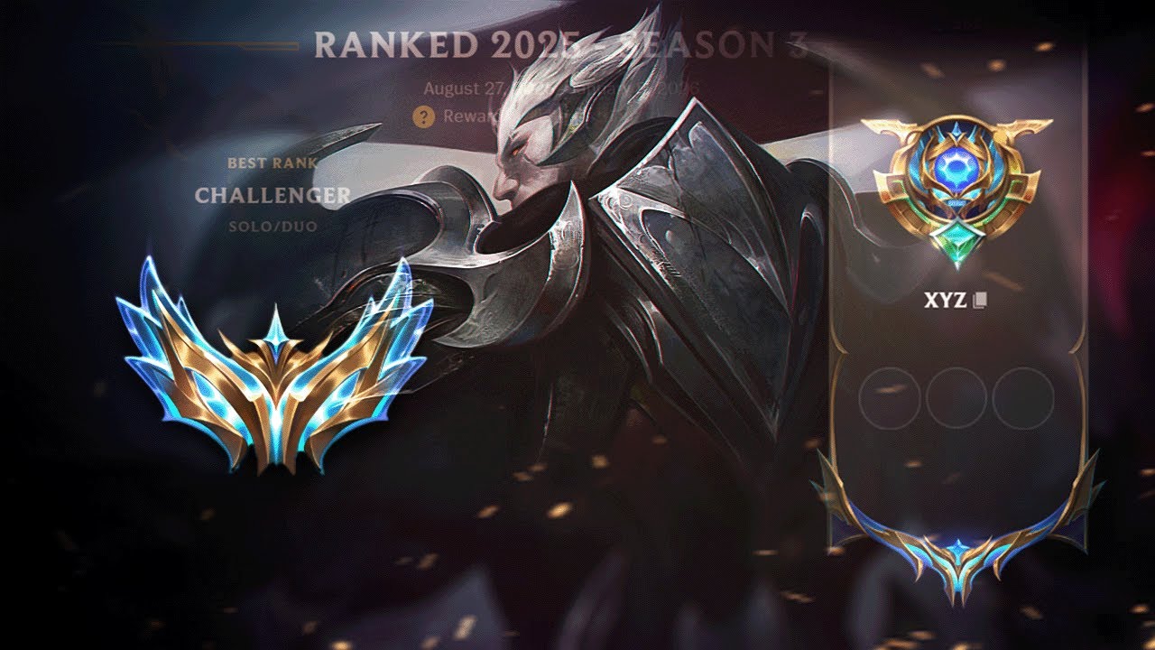 I FINISHED CHALLENGER AS A DARIUS OTP ON EUW
