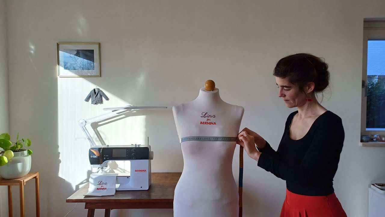 Maak een paspop in je eigen maat. Lees de volledige uitleg op blog.bernina.com/nl